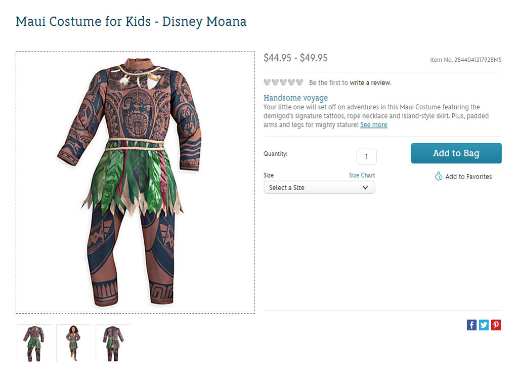Moana, Halloween Costume Moana, Halloween Costume